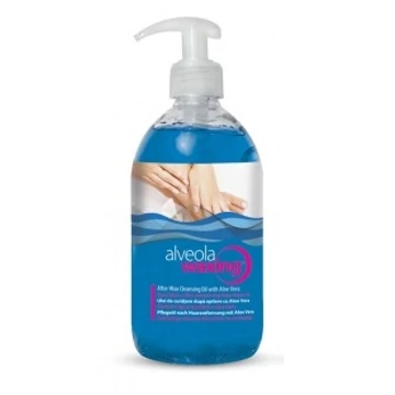 Alveola Waxing gyantázás utáni lemosó olaj Aloe Vera-val, 300 ml