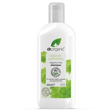 Dr Organic illatmentes sampon bio körömvirággal, 265 ml