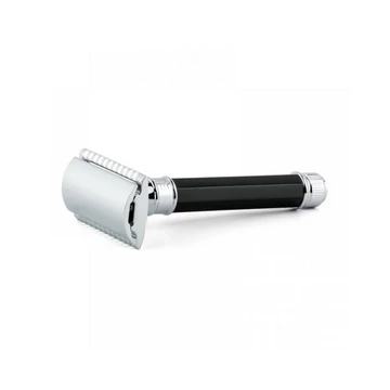 Edwin Jagger Closed Comb Ebony Octagon Safety Razor DE86811BL biztonsági borotva