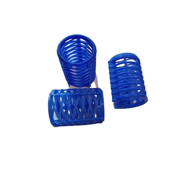 EF-ES pattintós műanyag hajcsavaró, 40 mm, 5 db