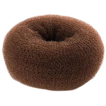 Sibel kontyalátét kerek barna, 11 cm