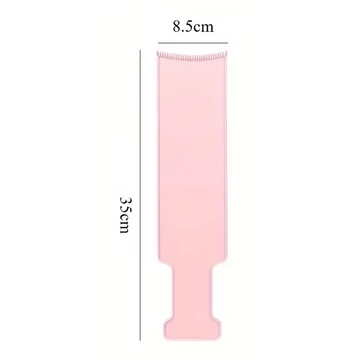 Hair Power hosszú fésűs melírlapát, pink, 35 cm