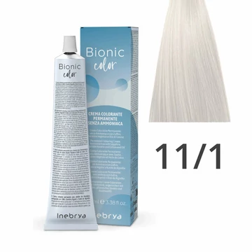 Inebrya Bionic Color ammóniamentes és PPD-mentes hajfesték 11.1