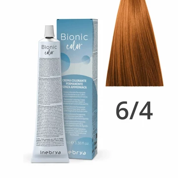 Inebrya Bionic Color ammóniamentes és PPD-mentes hajfesték 6.4
