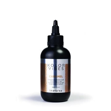 Inebrya Kolor Vibes vegán hajszinező gél, Caramel, 150 ml