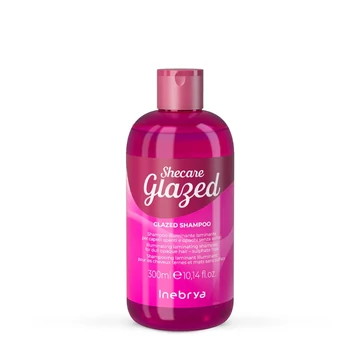 Inebrya Shecare Glazed lamináló és  fényesítő sampon, 300 ml