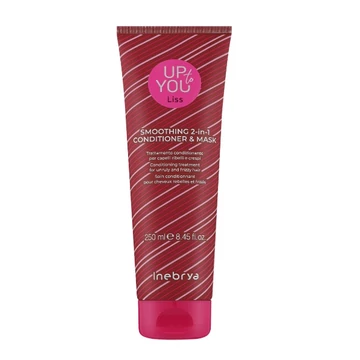 Inebrya Up To You Liss Smoothing 2 az 1-ben maszk és balzsam, 250 ml
