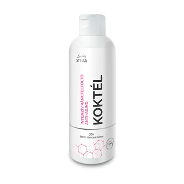 Lady Stella intenzív ráncfeltöltő anti-aging koktél száraz, dehidratált, érett bőrre, 200 ml