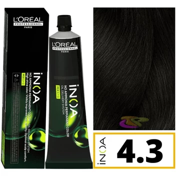 Loreal INOA ammóniamentes hajfesték 4.3