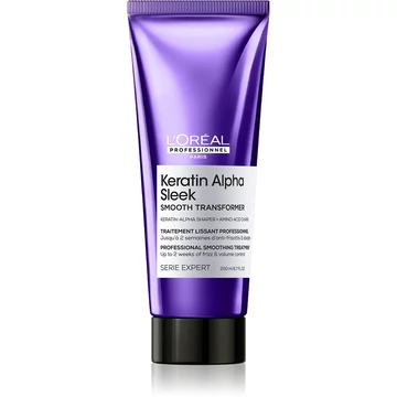 Loreal Serie Expert Keratin Alpha Sleek simitó hajkezelés, 200 ml