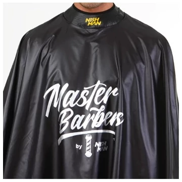 Nish Man Premium Master Barbers beterítő, fekete
