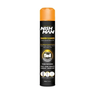 Nish Man Shaver Cleaner gép tisztító 5 az 1-ben spray, 400ml
