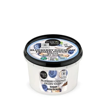 Organic Shop Frozen Yogurt testradír áfonyával és kókusszal, 250 ml