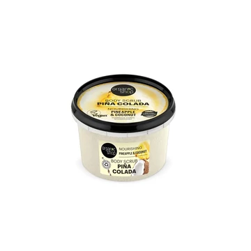 Organic Shop Pina Colada tápláló testradír ananásszal és kókusszal, 250 ml