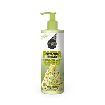 Organic Shop pisztácia fagyi revitalizáló tusfürdő gél, 400 ml