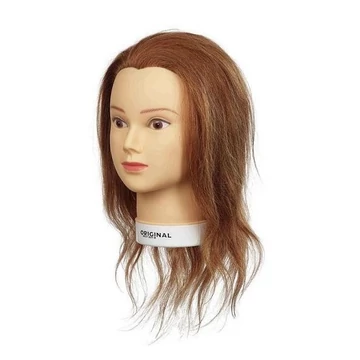 Sibel Isaline babafej humán hajjal, 20-40cm