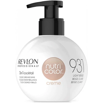 Revlon Nutri Color Creme színező hajpakolás 931 Light Beige, 240 ml