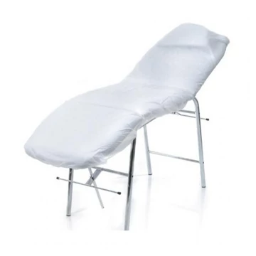 Roial kozmetikai ágyhuzat, gumis fehér, 90x210 cm, 1 db