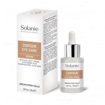 Solanie Argán növényi őssejtes Contour szemránc szérum, 30 ml