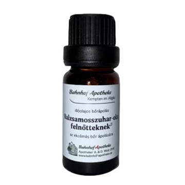 Stadelmann balzsamosszuhar olaj felnőtteknek, 10 ml - SZAVATOSSÁG: 2025.07.