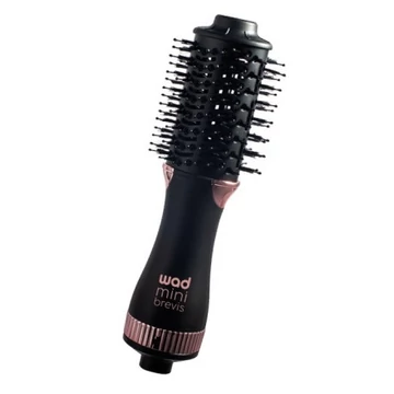 Wad Mini Brevis körkefés hajszárító, fekete-rose gold