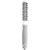 Olivia Garden Expert Blowout Shine White ezüst körkefe 15