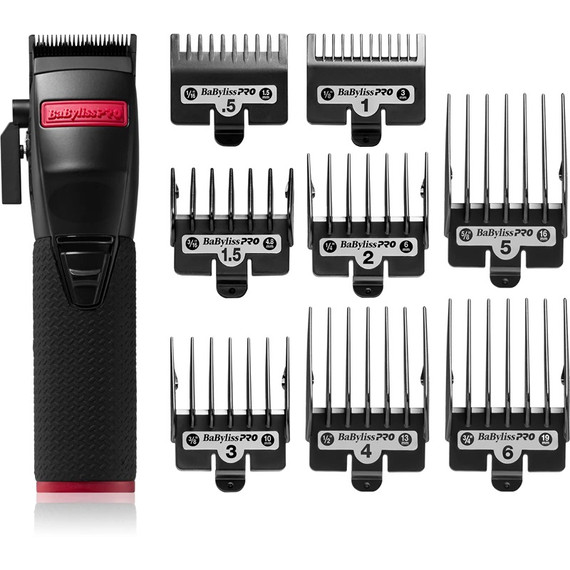 BaByliss PRO Boost+ fekete és piros hajnyíró, BPFX8700RBPE BaByliss PRO Boost+ fekete és piros hajnyíró, BPFX8700RBPE