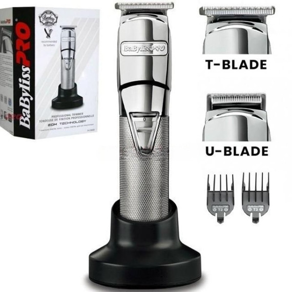 BaByliss PRO CHROMFX 2 pengés fém kontúrnyíró, BPFX7880E BaByliss PRO CHROMFX 2 pengés fém kontúrnyíró, BPFX7880E