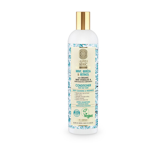 Natura Siberica mélytisztító frissítő hajkondicionáló zsíros hajra, 400 ml Natura Siberica mélytisztító frissítő hajkondicionáló zsíros hajra, 400 ml