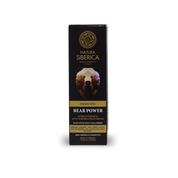 Natura Siberica intenzív ránctalanító arckrém férfiaknak, 50 ml Natura Siberica intenzív ránctalanító arckrém férfiaknak, 50 ml