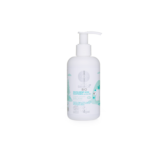 Natura Siberica Little Siberica bio folyékony babaszappan, 250 ml