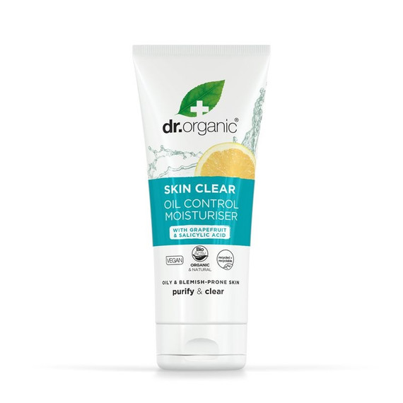 Dr Organic Skin Clear mattító hidratáló arckrém 5 az 1-ben, 50 ml