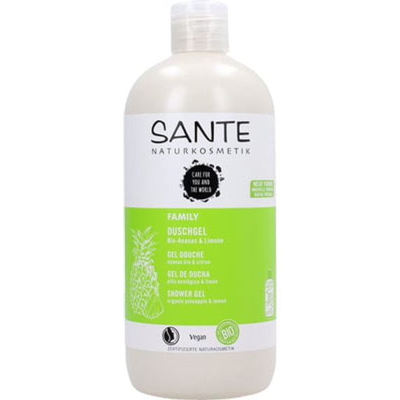Sante tusfürdő bio ananász- és citromkivonattal, 500 ml