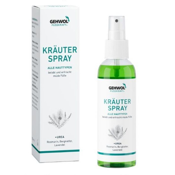 Gehwol Fusskraft gyógynövényes lábápoló pumpás, 150 ml