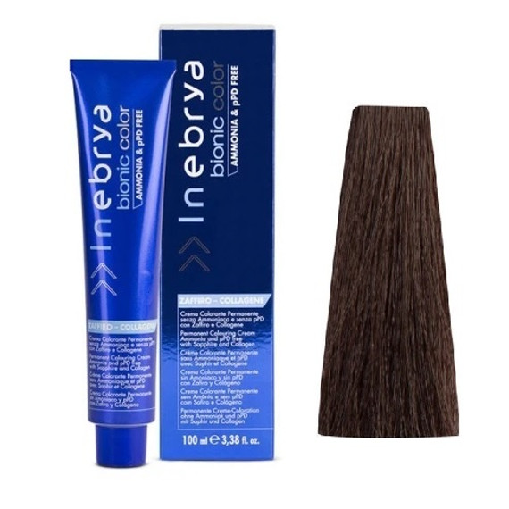 Inebrya Bionic Color ammóniamentes és PPD-mentes hajfesték 4.0 Inebrya Bionic Color ammóniamentes és PPD-mentes hajfesték 4.0
