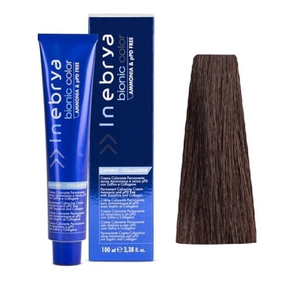 Inebrya Bionic Color ammóniamentes és PPD-mentes hajfesték 5.3 Inebrya Bionic Color ammóniamentes és PPD-mentes hajfesték 5.3
