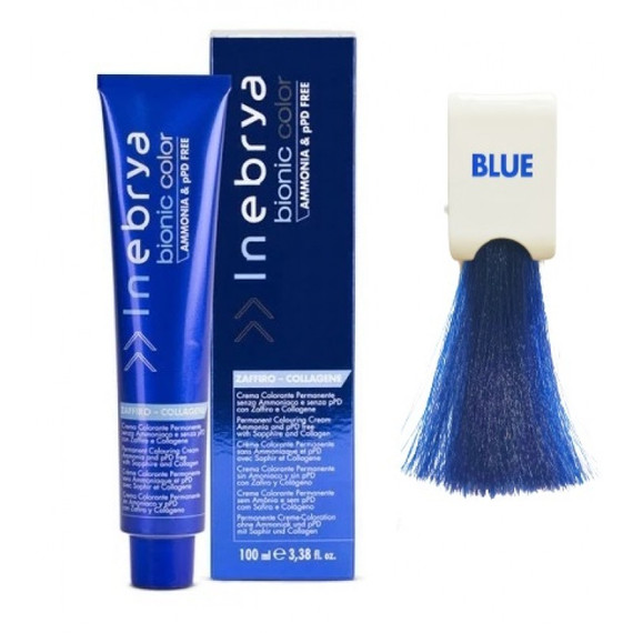 Inebrya Bionic Color ammóniamentes és PPD-mentes hajfesték CT Blue Inebrya Bionic Color ammóniamentes és PPD-mentes hajfesték CT Blue