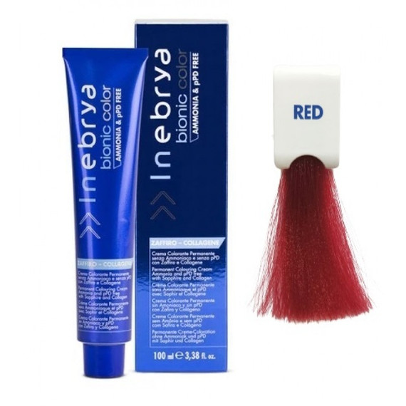 Inebrya Bionic Color ammóniamentes és PPD-mentes hajfesték CT Red Inebrya Bionic Color ammóniamentes és PPD-mentes hajfesték CT Red