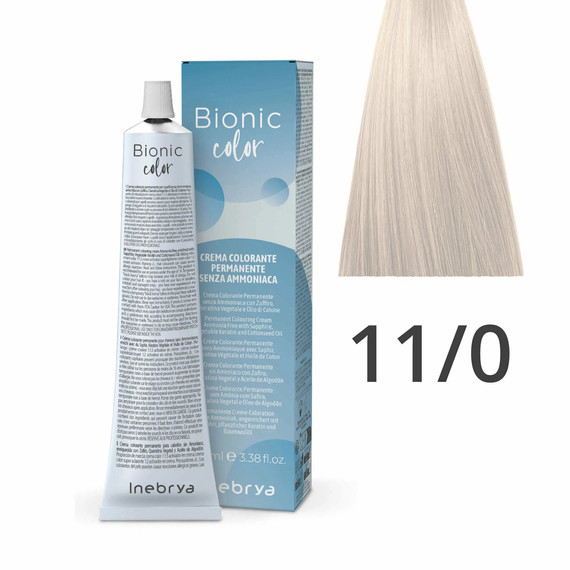 Inebrya Bionic Color ammóniamentes és PPD-mentes hajfesték 11.0