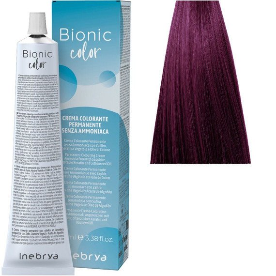 Inebrya Bionic Color ammóniamentes és PPD-mentes hajfesték 5.2