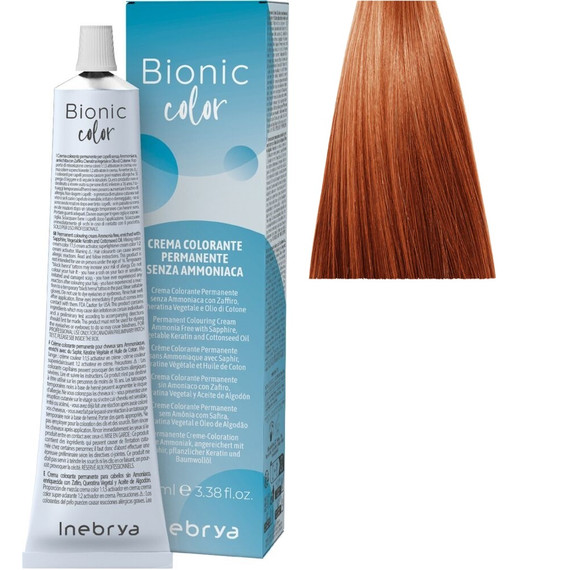 Inebrya Bionic Color ammóniamentes és PPD-mentes hajfesték 6.46