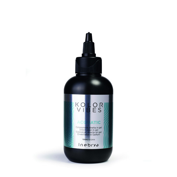 Inebrya Kolor Vibes vegán hajszinező gél, Acquatic, 150 ml