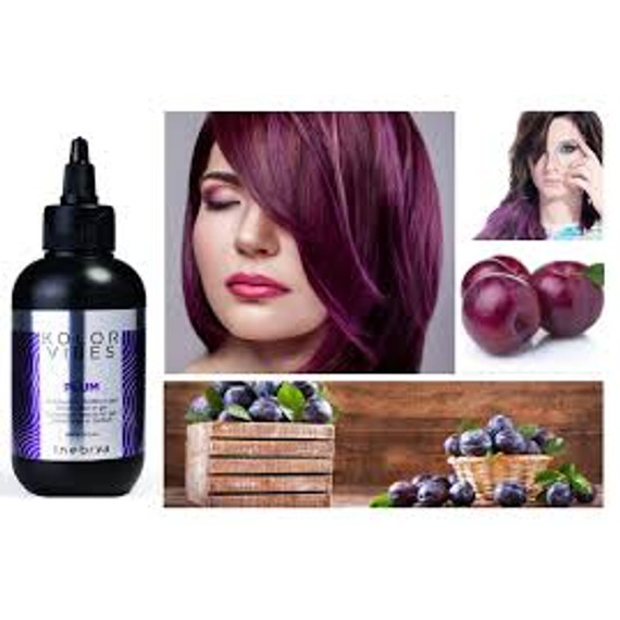 Inebrya Kolor Vibes vegán hajszinező gél, Plum, 150 ml Inebrya Kolor Vibes vegán hajszinező gél, Plum, 150 ml
