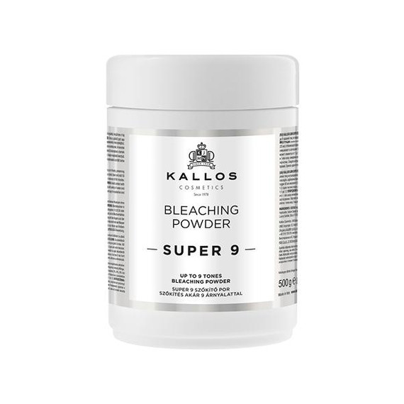 Kallos Super 9 szőkítőpor, 500 g