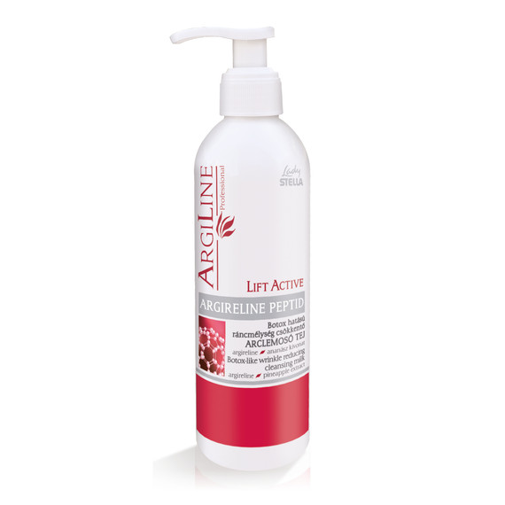 Lady Stella Argiline Lift Active Argirelin Peptid Botox hatású arclemosó tej, 250 ml