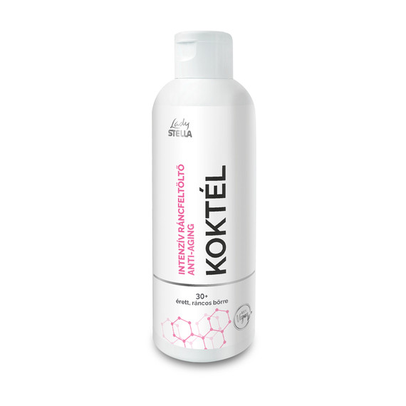 Lady Stella intenzív ráncfeltöltő anti-aging koktél száraz, dehidratált, érett bőrre, 200 ml