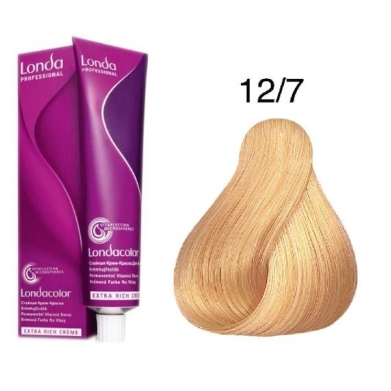 Londa Color krémhajfesték, 12/7