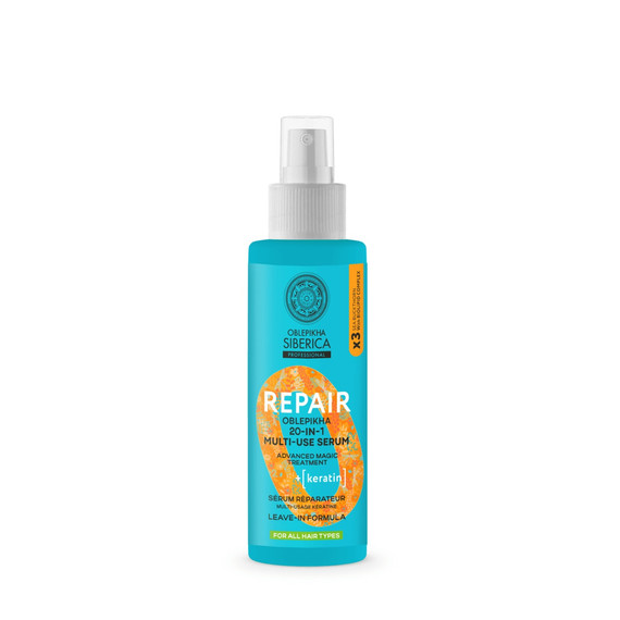Natura Siberica Oblepikha Siberica 20 az 1-ben helyreállító homoktövis szérum, 200ml