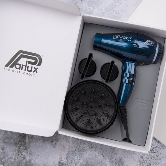Parlux Alyon hajszárító 2250W, Night Blue + Parlux Magic Sense diffúzor Parlux Alyon hajszárító 2250W, Night Blue + Parlux Magic Sense diffúzor