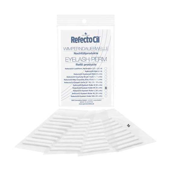 RefectoCil EyeLash Perm roller applikátor utántöltő M